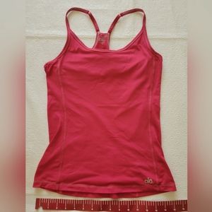 Alo cool fit racer tank Women's small red/pink